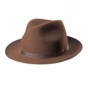 Brown Leather Hats
